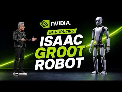Imagen de la fuente para: NVIDIA presenta el asombroso robot humanoide Isaac GR00T