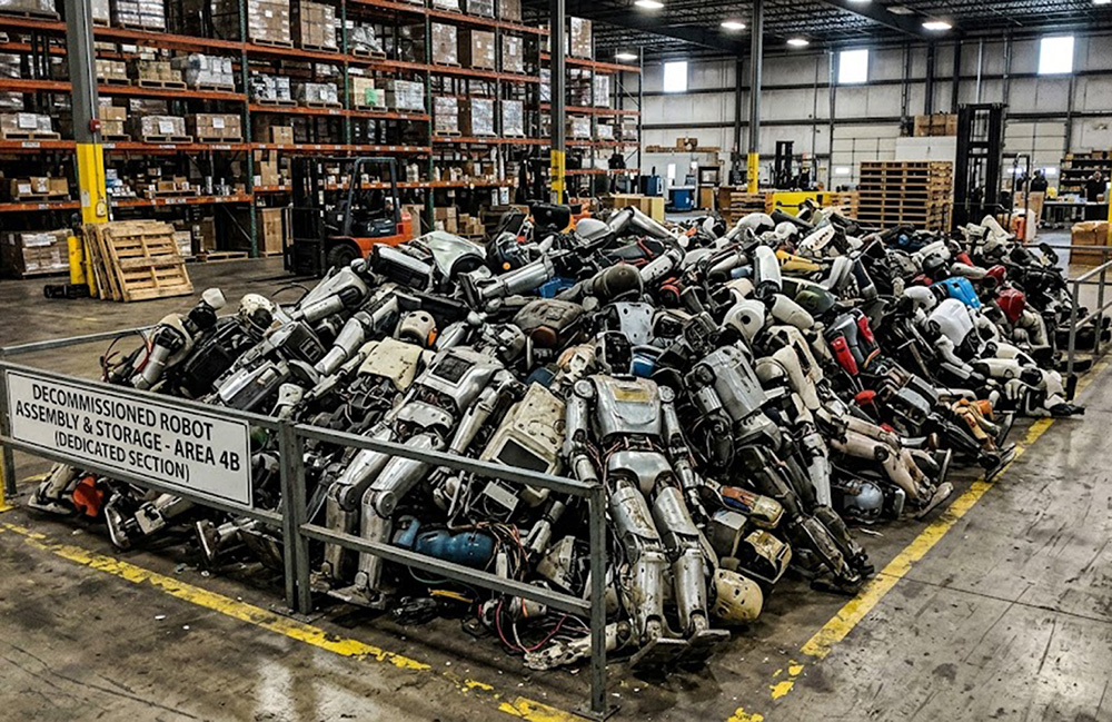 Imagen de la fuente para: Desafíos en el reciclaje de robots humanoides