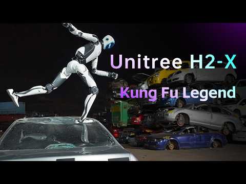 Imagen de la fuente para: Unitree presenta: H2-X Kung Fu Legend Guardian